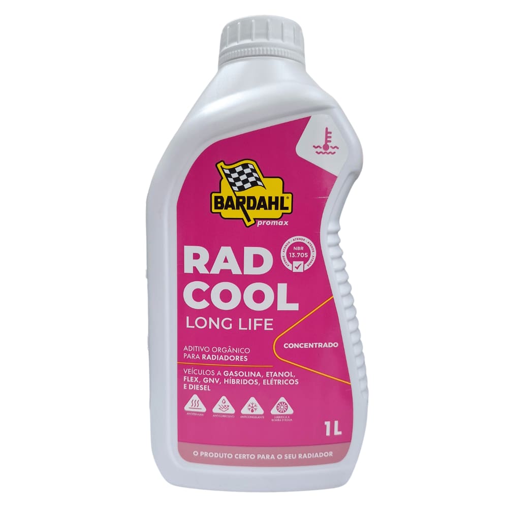 Aditivo Orgânico para Radiadores Concentrado Rad Cool Long Life Antifervura