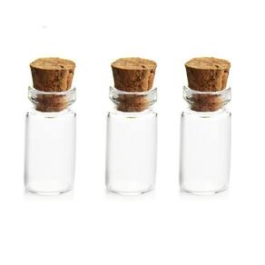 Kit 10 Vidrinhos De 3Ml Com Tampas De Rolha