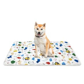 Tapete Dog Crate Mat Bubble Bear lavável e ultramacio para cães