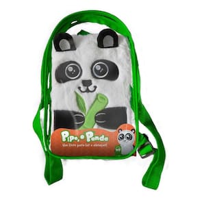 Livro Pelucia Pipo o Panda