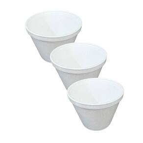 Pote Térmico Isopor 360Ml Descartável Sopas Caldos-Kit 100Un