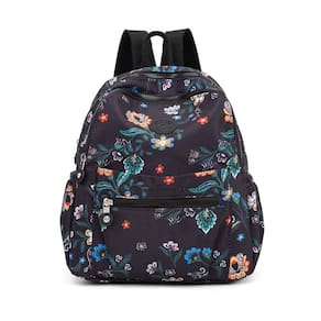 Mini mochila Pealwel para mulheres, nylon, impermeável