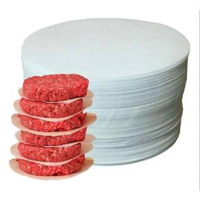 Papel Hambúrguer Redondo 12,8Cm 1Kg Aprox 1000 Unidades