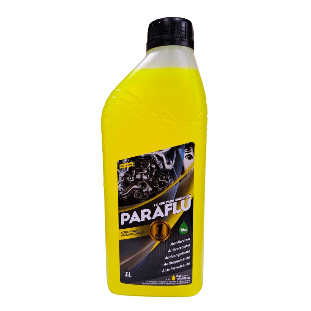 Antifervura Paraflu Long Life Orgânico Amarelo Concentrado 1L