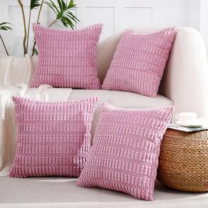 Capas de almofada decorativas All Smiles Blush Pink 40x40cm