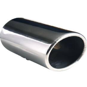 Ponteira Inox Utilitarios Oval Chanfrada Virolada (2.1-2) X 3.7-8 X170mm