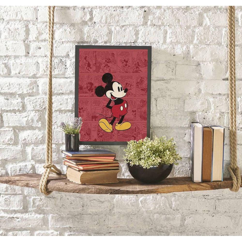 Quadro Decorativo Decorativo Mickey Mouse