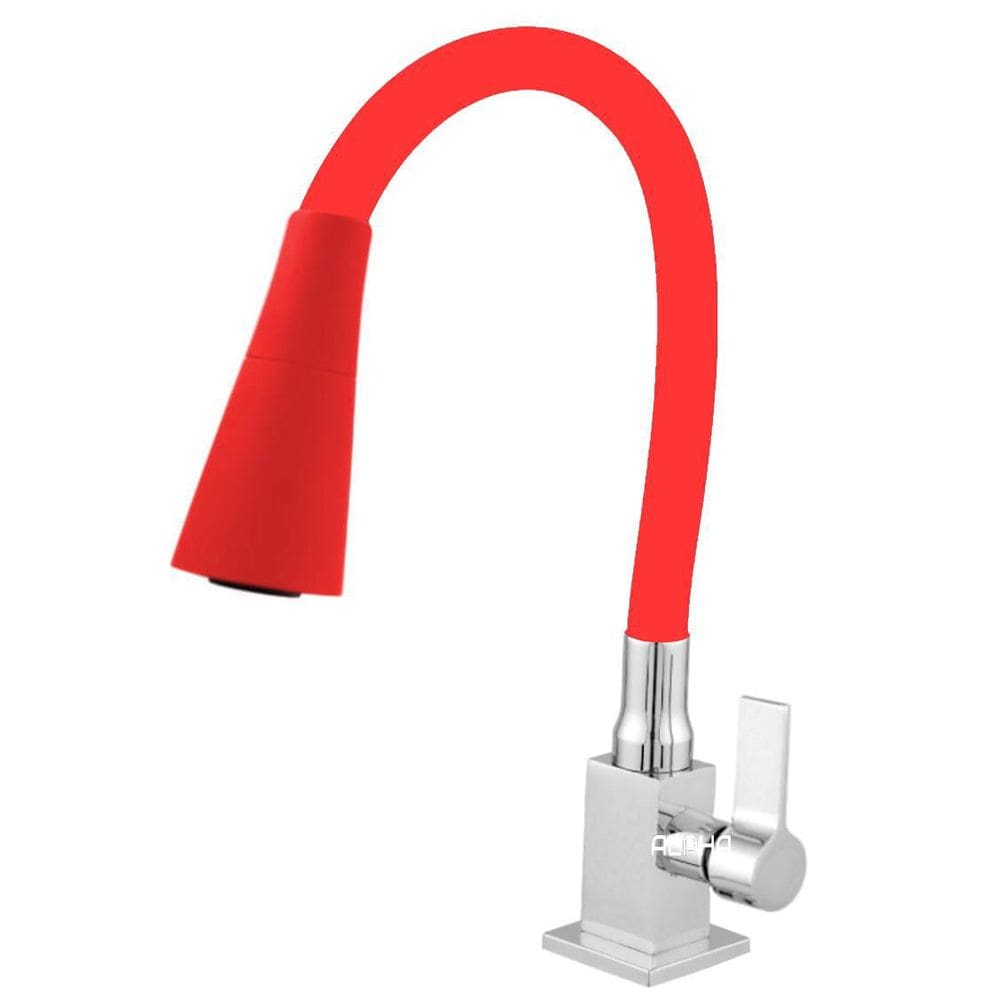 Torneira Cozinha Mesa Quadrada 4169 Gourmet Red C-65