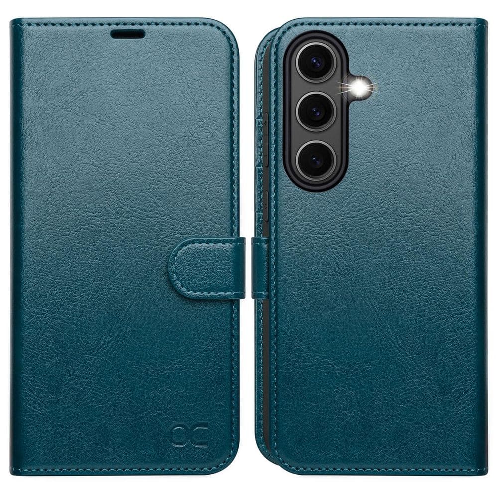 Capa tipo carteira OCASE compatível com Galaxy S25 Plus 6,7"