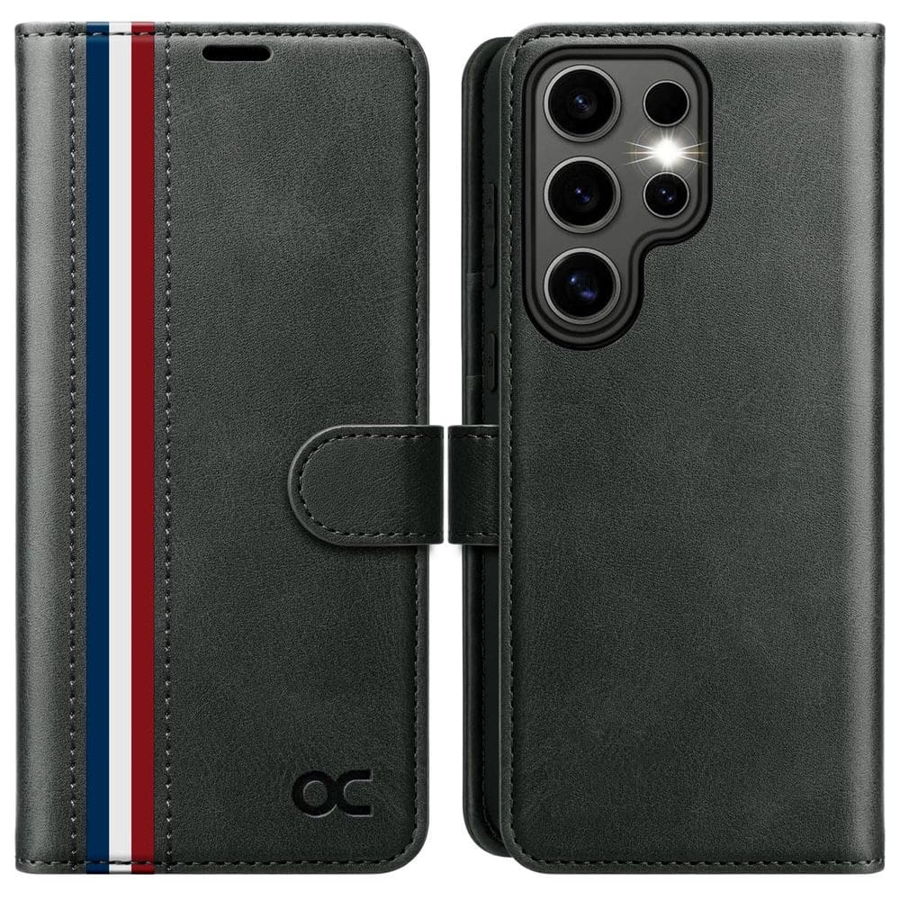 Capa tipo carteira OCASE compatível com Galaxy S25 Ultra 6.9"