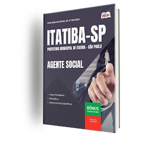 Apostila Prefeitura De Itatiba Sp 2025 - Agente Social
