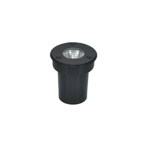 Embutido De Solo Led Astraled Es-6916 Felis 5w Bivolt Preto 3000k Luz Amarela 3000k Luz Amarela Es-6916