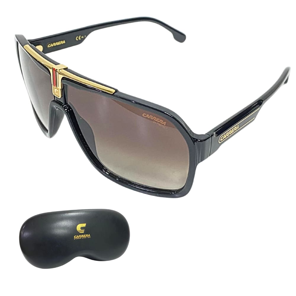 Óculos Solar Carrera Masculino Preto UV Protect 1014/S 807 65HA S