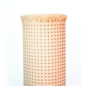 Palhinha Indiana Rattan Sextavada Tela Natural 7,50Mt X 50Cm
