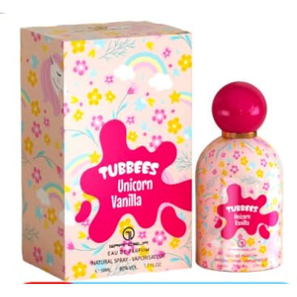 Perfume TUBBEE UNICORN VANILLA EDP 50mL para crianças