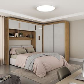 Quarto Modulado Casal 7 Portas Belém Carioca Móveis