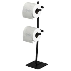 Porta Papel Higiênico De Chão Duplo Suporte Para Papel Oslo