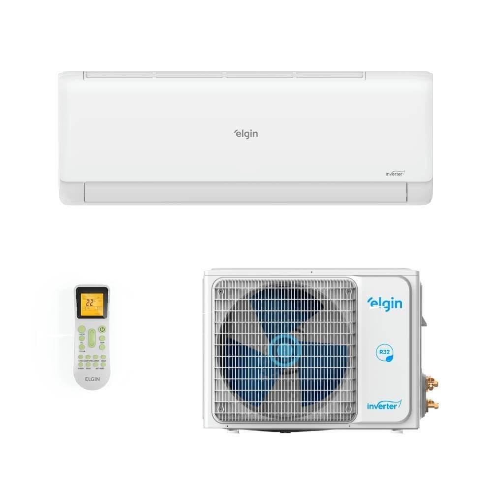 Ar Condicionado Split Inverter Elgin Hi Wall Eco II 9000 BTUs Quente/Frio 45HJQI09C2WC - 220V