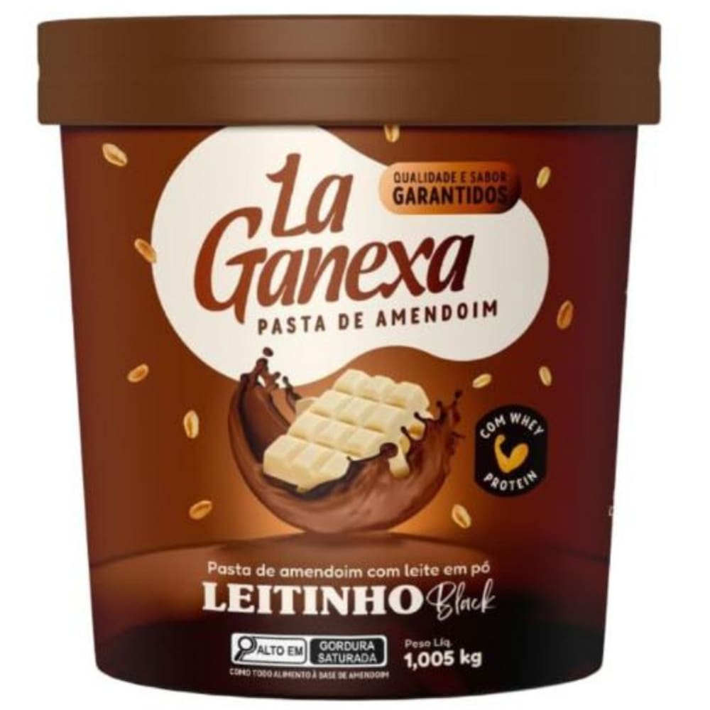 Pasta de Amendoim Integral (1000g) La Ganexa