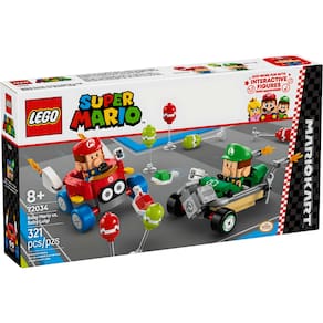 Lego Super Mario Mario Kart Baby Mario vs Baby Luigi 72034