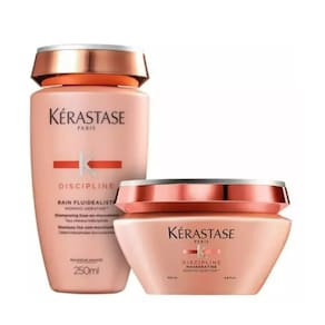 Kérastase Discipline Shampo 250ml Máscara Maskeratine 200ml