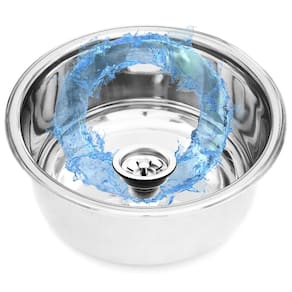 1 Unidade Cuba Inox 304 Anticorrosiva 30x15cm - Alta Durabilidade!