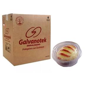 300 Embalagem Para Doce Redonda 170Ml Galvanotek G-640 1Cx