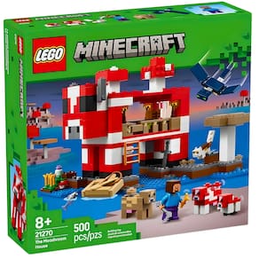 Lego Minecraft A Casa do Cogumelo Coguvaca 21270