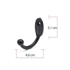 Cabide P/Roupa Cabides Gancho Parede Metal Kit 12 Pcs Barato