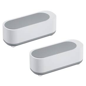 Limpador Ultrassonico Oculos Joia Anel Acessorios Kit 2 unidades Pinceis de Maquiagem Portatil Multiuso Alta Frequencia