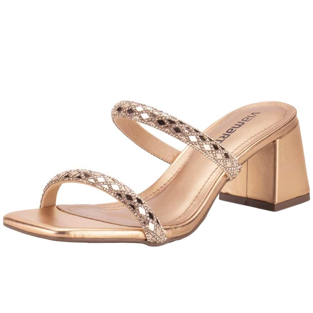 Tamanco Feminino Salto Grosso Via Marte 171011