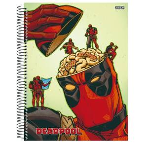 Caderno Elastico Deadpool Amarelo Pis 16.02 Cofins 73.78 N/C