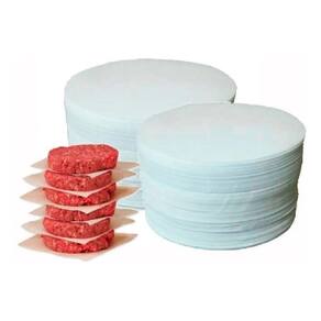 Papel Separador Hamburguer Parafinado Redondo 112Cm C/2Kg
