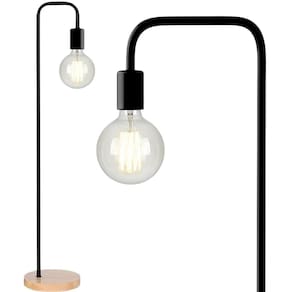 Luminária Piso Coluna 163Cm Pedestal Chão Metal Minimalista