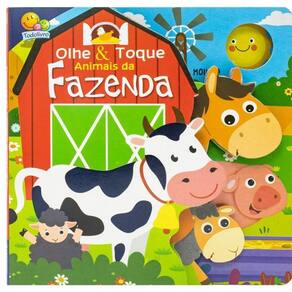 Olhe E Toque Animais Da Fazenda