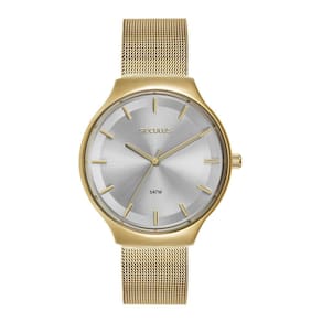 Relógio Seculus Feminino Ref: 77317Lpsvds1 Casual Mesh