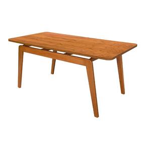 Mesa de Jantar Esmeralda 1,60 Laminada Madeira Castanho