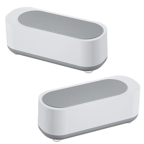 Limpador Ultrassonico de Oculos Joias Kit 2 unidades Pincel de Maquiagem Alta Frequencia Portatil Multiuso Alta Precisao