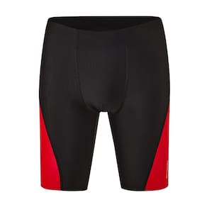 Terno masculino Swim Jammers DEVOROPA Slim Fit Swim Fit, preto e vermelho