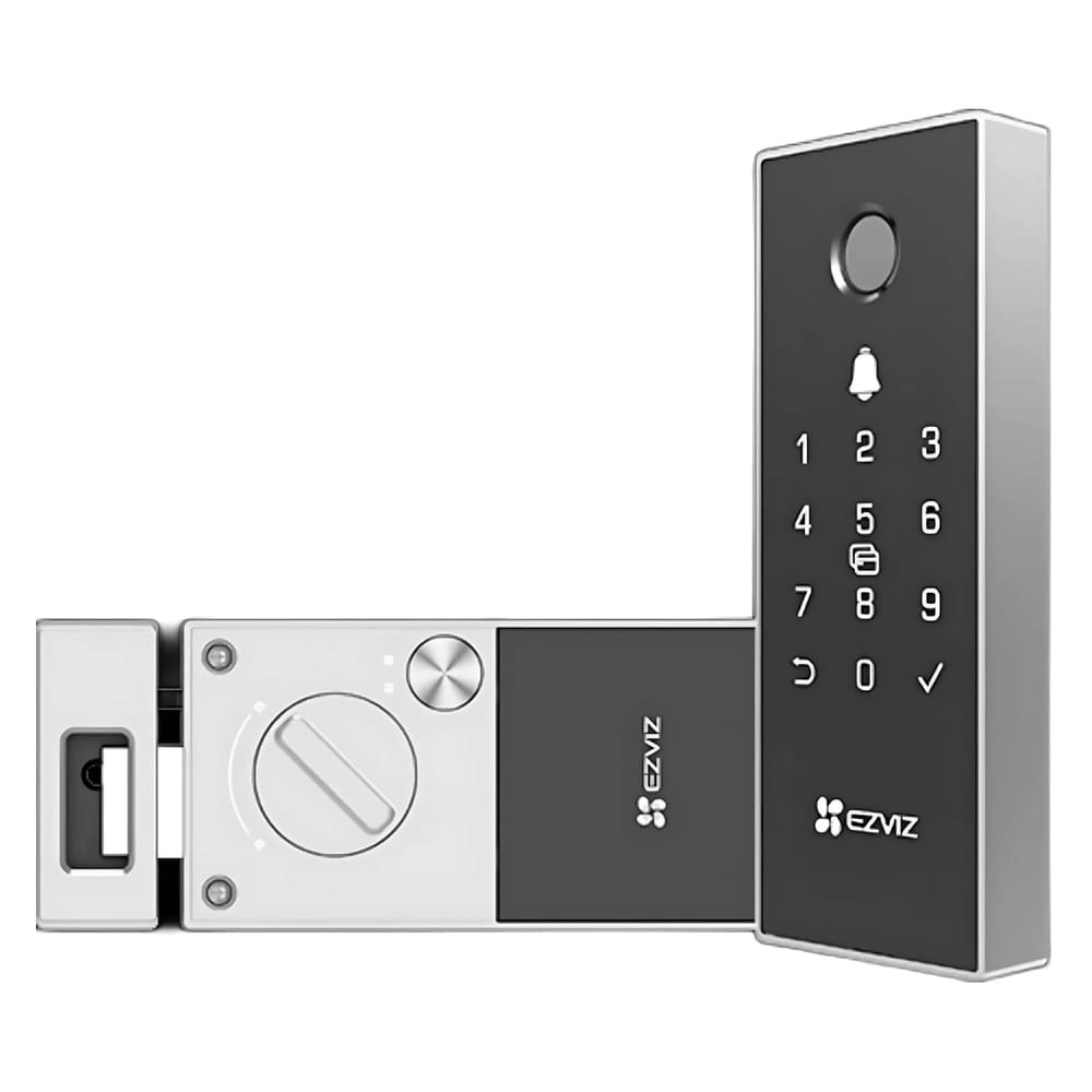 Fechadura de Sobrepor Inteligente Wifi EZVIZ DL03 PRO CS-DL03-R100-WBCP-GR