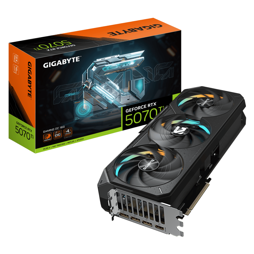 Geforce RTX 5070 TI Gaming OC 16GB 256BITS GDDR7 GV-N507TGAMING OC-16GD