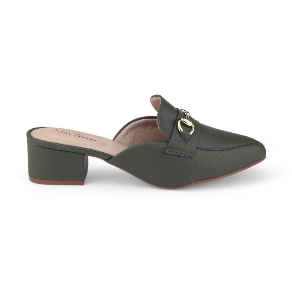 Mule Feminino Modare 7340.124 Salto Bloco