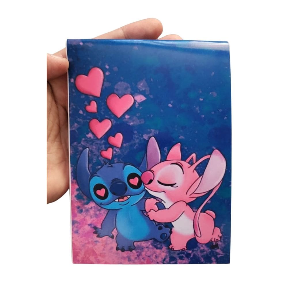 Bloco de anotações Stitch Stich Angel fofo presente papelaria presente natal lembrancinha rascunho