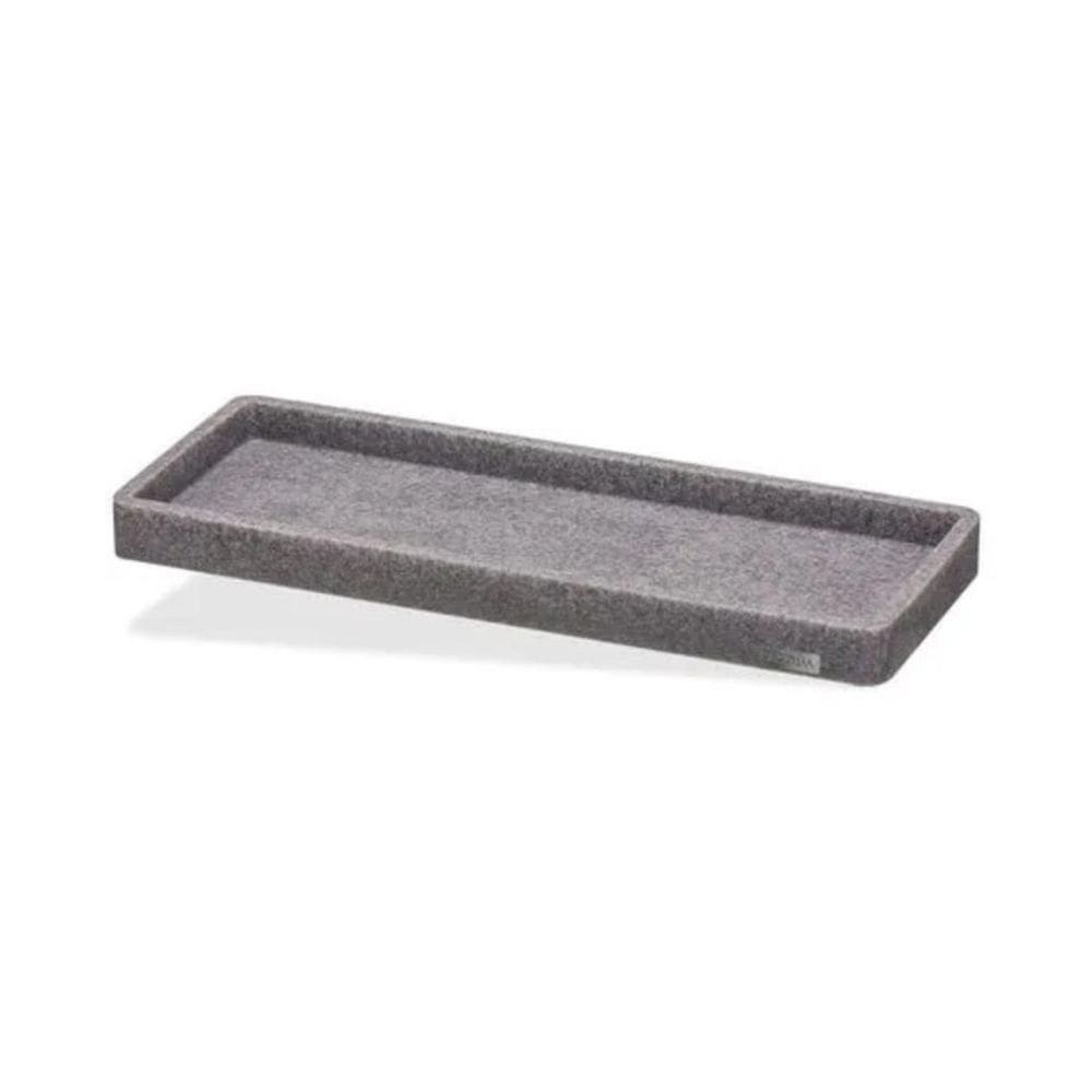 Bandeja Decorativa Acqua Aroma G 28x10,5cm Stone