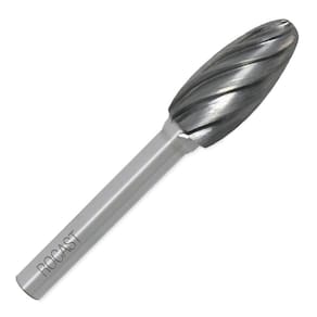 Lima Rotativa Labareda Para Alumínio 12Mm 45,0102 - Rocast