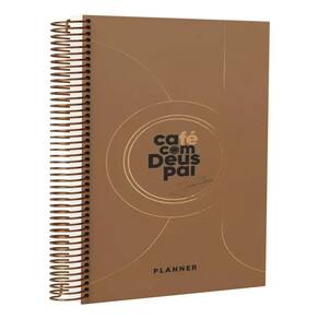 Planner Café Com Deus Pai - 2025