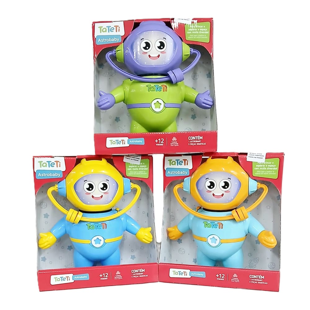 Brinquedo Didático Astrobaby +12 Meses - Tateti
