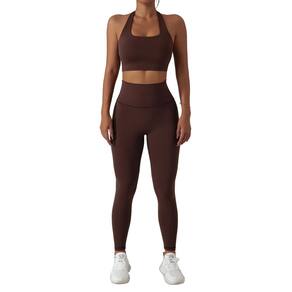 Conjunto de treino MUMANAIXI Seamless que absorve a umidade para mulheres