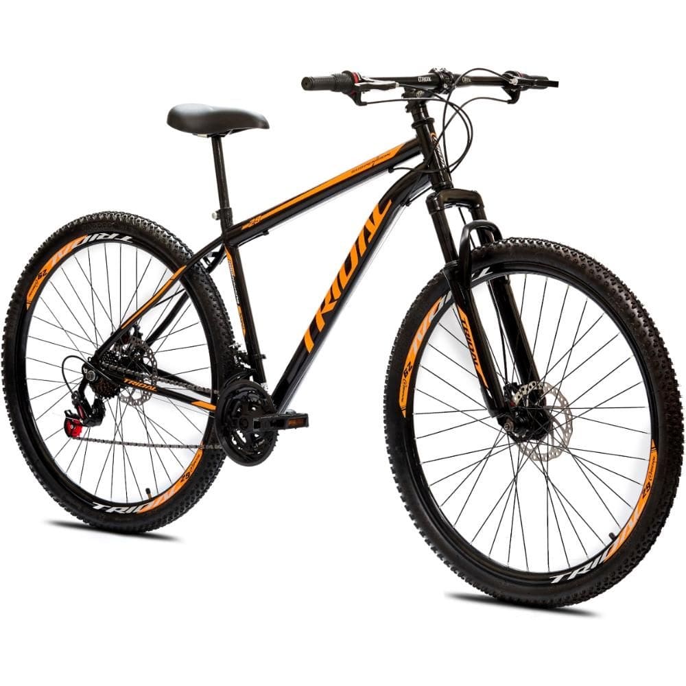 Bicicleta Aro 29 Mountain Bike Tridal com Freio a Disco e Suspensão Dianteira New Suspension