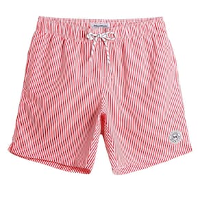 Swim Trunks mamagic Quick Dry Swim Shorts para homens vermelhos XXL